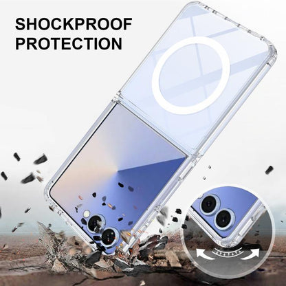 MagSafe Transparent Acrylic Phone Case, For Samsung Galaxy Z Flip7 5G, For Samsung Galaxy Z Fold5, For Samsung Galaxy Z Flip5