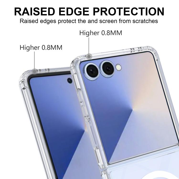 MagSafe Transparent Acrylic Phone Case, For Samsung Galaxy Z Flip7 5G, For Samsung Galaxy Z Fold5, For Samsung Galaxy Z Flip5