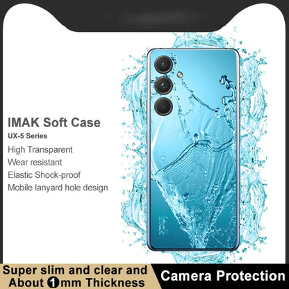 imak UX-5 Series Transparent Shockproof TPU Protective Case, For Samsung Galaxy A55 5G, For Samsung Galaxy A35 5G, For Samsung Galaxy S24 Ultra 5G, For Samsung Galaxy S24+ 5G, For Samsung Galaxy S24 5G, For Samsung Galaxy A15 4G, For Samsung Galaxy A05...