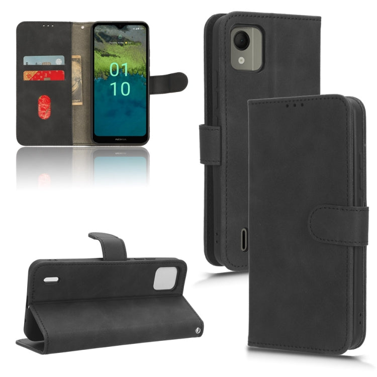Skin Feel Magnetic Flip Leather Phone Case, For Nokia C210, For Nokia G42, For Nokia C300, For Nokia C110 4G