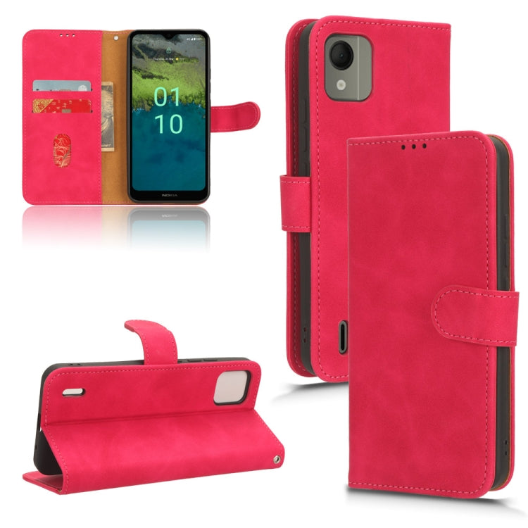 Skin Feel Magnetic Flip Leather Phone Case, For Nokia C210, For Nokia G42, For Nokia C110 4G, For Nokia C300