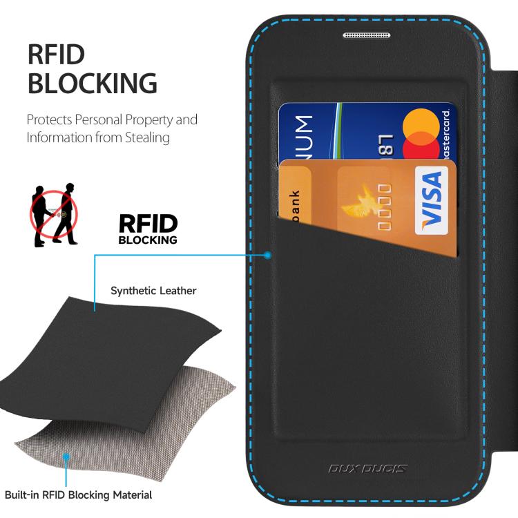 DUX DUCIS Skin X Pro Series Magsafe PC + TPU Phone Leather Case