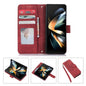 Horizontal Flip Leather Phone Case with Long Lanyard, For Samsung Galaxy Z Fold5, For Samsung Galaxy Z Flip5