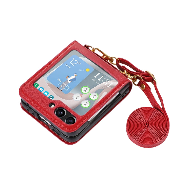 Card Slot Crossbody Folding Leather Phone Case