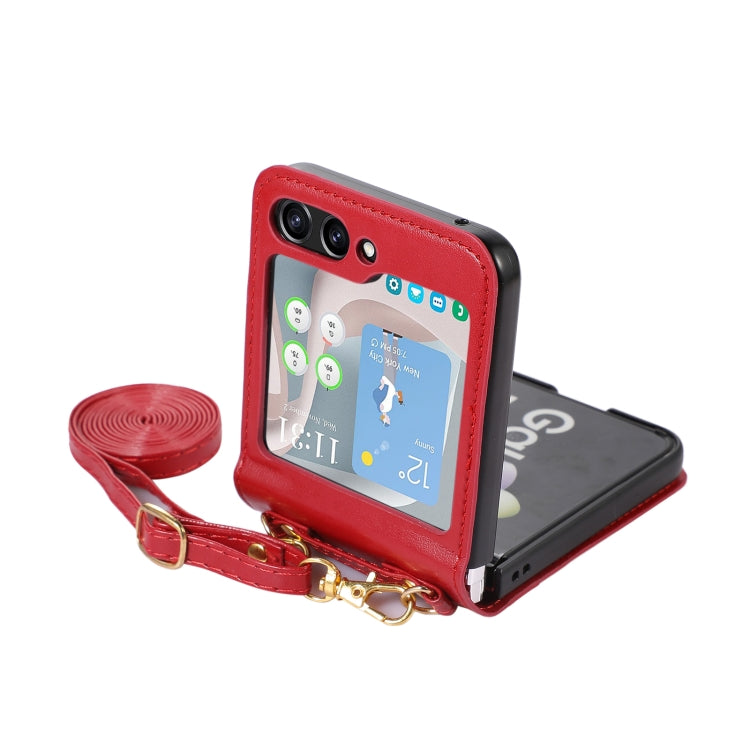 Card Slot Crossbody Folding Leather Phone Case