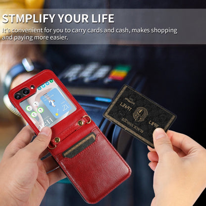 Card Slot Crossbody Folding Leather Phone Case