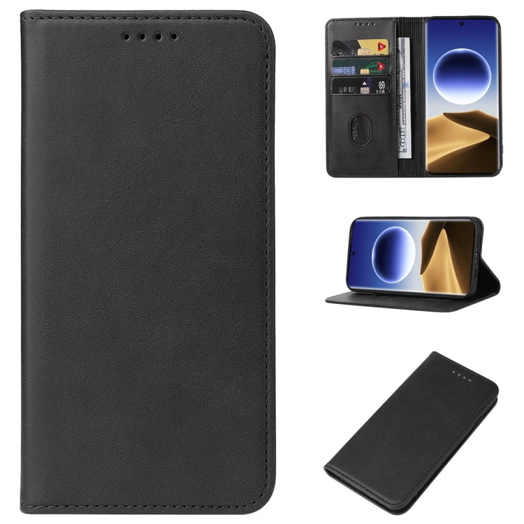 Magnetic Closure Leather Phone Case