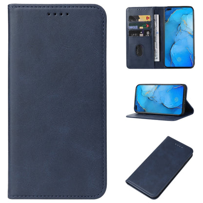 Magnetic Closure Leather Phone Case, For OPPO Reno3