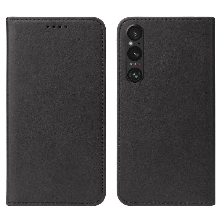 Magnetic Closure Leather Phone Case, For Sony Xperia 1 V, For Sony Xperia 10 V, For Sony Xperia 1 IV, For Sony Xperia 10 IV