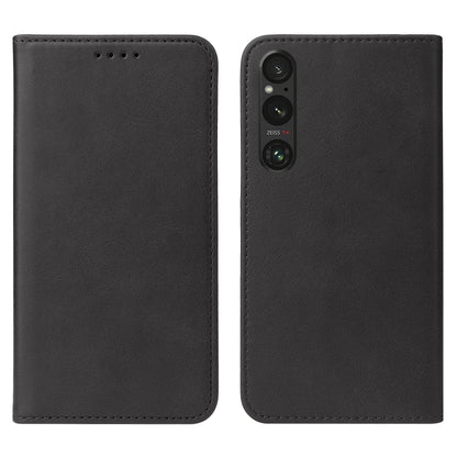 Magnetic Closure Leather Phone Case, For Sony Xperia 1 V, For Sony Xperia 10 V, For Sony Xperia 1 IV, For Sony Xperia 10 IV
