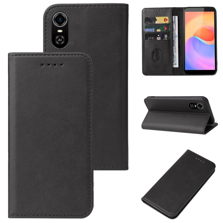 Magnetic Closure Leather Phone Case, For ZTE Blade A54, For ZTE Blade A73 5G, For ZTE Blade V50 Vita, For ZTE Avid 589 / Z5158, For ZTE Blade A72 4G / V40 Vita, For ZTE Blade A31 Plus