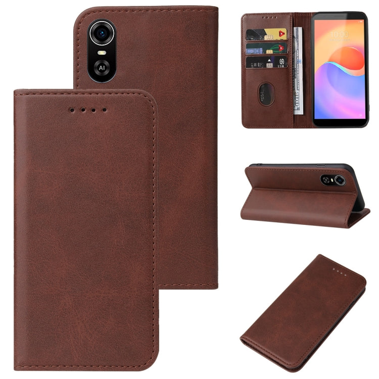 Magnetic Closure Leather Phone Case, For ZTE Blade A54, For ZTE Blade A73 5G, For ZTE Blade V50 Vita, For ZTE Avid 589 / Z5158, For ZTE Blade A72 4G / V40 Vita, For ZTE Blade A31 Plus