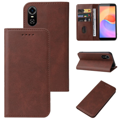 Magnetic Closure Leather Phone Case, For ZTE Blade A54, For ZTE Blade A73 5G, For ZTE Blade V50 Vita, For ZTE Avid 589 / Z5158, For ZTE Blade A72 4G / V40 Vita, For ZTE Blade A31 Plus