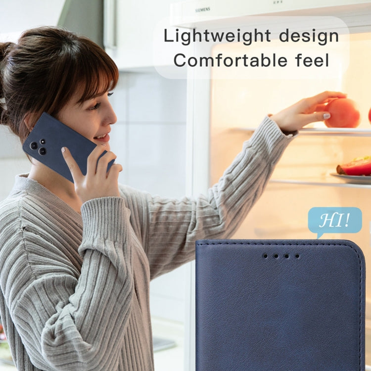 Magnetic Closure Leather Phone Case, For ZTE Blade A54, For ZTE Blade A73 5G, For ZTE Blade V50 Vita, For ZTE Avid 589 / Z5158, For ZTE Blade A72 4G / V40 Vita