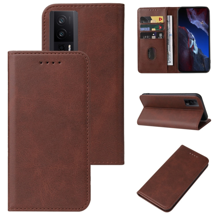 Magnetic Closure Leather Phone Case, For Xiaomi Poco M6 Pro 5G, For Xiaomi Redmi 12 5G, For Xiaomi Redmi Note 12R, For Xiaomi 13T / 13T Pro, For Xiaomi Redmi 12 4G, For Xiaomi Poco F5 Pro, For Xiaomi Redmi Note 12S