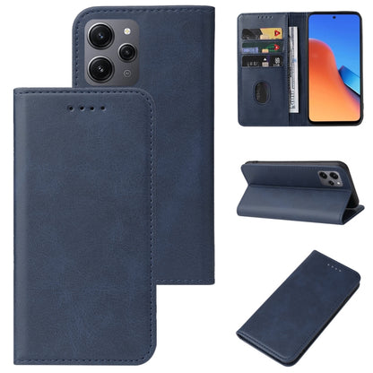 Magnetic Closure Leather Phone Case, For Xiaomi Poco M6 Pro 5G, For Xiaomi Redmi 12 5G, For Xiaomi Redmi Note 12R, For Xiaomi 13T / 13T Pro, For Xiaomi Redmi 12 4G, For Xiaomi Poco F5 Pro, For Xiaomi Redmi Note 12S