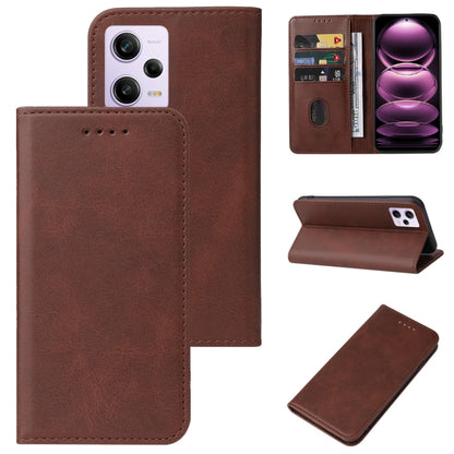 Magnetic Closure Leather Phone Case, For Xiaomi Redmi A2+, For Xiaomi Redmi Note 12 Pro 5G Global, For Xiaomi Poco X5 Pro, For Xiaomi Redmi 11A / 12C, For Xiaomi 13 Lite, For Xiaomi 12 Pro, For Xiaomi 12, For Xiaomi Redmi Note 10 Lite