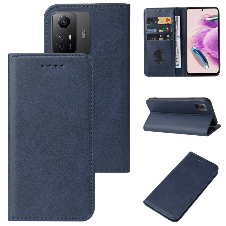 Magnetic Closure Leather Phone Case, For Xiaomi Poco M6 Pro 5G, For Xiaomi Redmi 12 5G, For Xiaomi Redmi Note 12R, For Xiaomi 13T / 13T Pro, For Xiaomi Redmi 12 4G, For Xiaomi Poco F5 Pro, For Xiaomi Redmi Note 12S