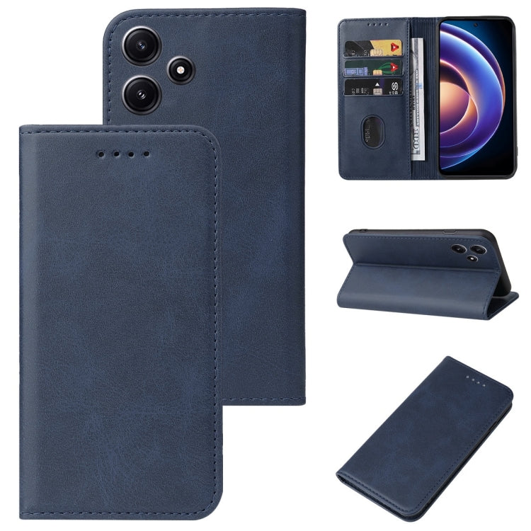 Magnetic Closure Leather Phone Case, For Xiaomi Poco M6 Pro 5G, For Xiaomi Redmi 12 5G, For Xiaomi Redmi Note 12R, For Xiaomi 13T / 13T Pro, For Xiaomi Redmi 12 4G, For Xiaomi Poco F5 Pro, For Xiaomi Redmi Note 12S