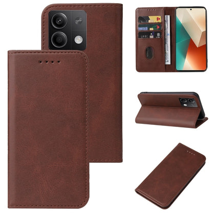 Magnetic Closure Leather Phone Case, For Xiaomi 14 Ultra, For Xiaomi Poco C65 / Redmi 13C, For Xiaomi 14 Pro, For Xiaomi 14, For Xiaomi Redmi Note 13 5G, For Xiaomi Redmi Note 13 Pro+, For Xiaomi Redmi Note 13 Pro 5G