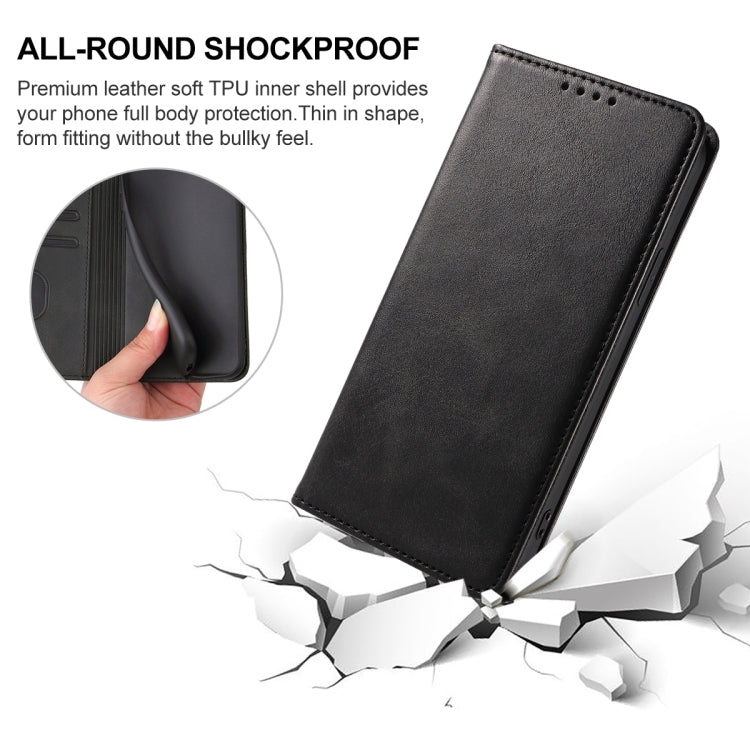 Magnetic Closure Leather Phone Case, For Xiaomi Civi 4 Pro, For Xiaomi Poco M6 Pro 4G, For Xiaomi Redmi Note 13 Pro 4G, For Xiaomi Redmi A3, For Xiaomi Redmi Note 13 4G, For Xiaomi Redmi K70E, For Xiaomi Redmi Note 13R Pro
