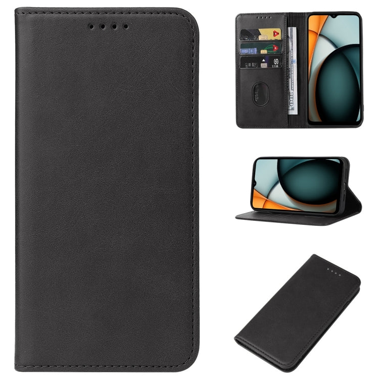 Magnetic Closure Leather Phone Case, For Xiaomi Civi 4 Pro, For Xiaomi Poco M6 Pro 4G, For Xiaomi Redmi Note 13 Pro 4G, For Xiaomi Redmi A3, For Xiaomi Redmi Note 13 4G, For Xiaomi Redmi K70E, For Xiaomi Redmi Note 13R Pro