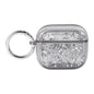 Silver Foil Epoxy Bluetooth Earphone Protective Case, For AirPods Pro 2, For AirPods 3, For AirPods Pro