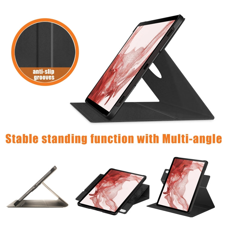 360 Rotation Stand Smart Leather Tablet Case