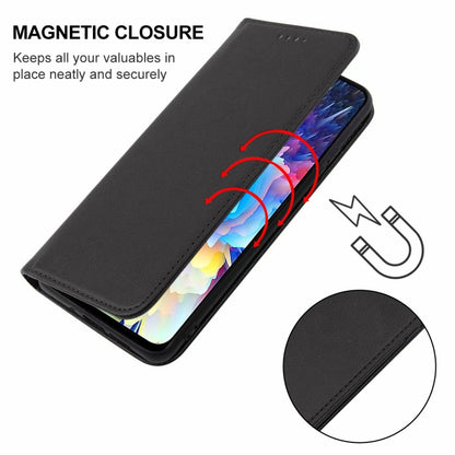 Magnetic Closure Leather Phone Case