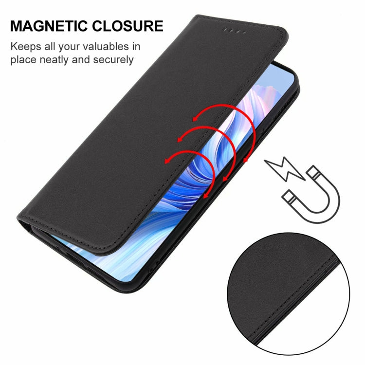 Magnetic Closure Leather Phone Case