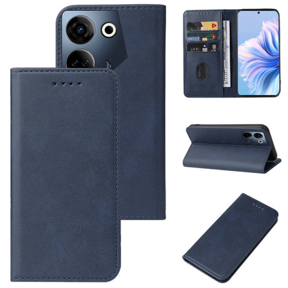 Magnetic Closure Leather Phone Case, For Tecno Camon 30 4G/5G, For Tecno Pova 5 Pro, For Tecno Pova Neo 3, For Tecno Camon 20 Pro 4G, For Tecno Spark 10, For Tecno Spark 10 Pro