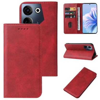 Magnetic Closure Leather Phone Case, For Tecno Camon 30 4G/5G, For Tecno Pova 5 Pro, For Tecno Pova Neo 3, For Tecno Camon 20 Pro 4G, For Tecno Spark 10, For Tecno Spark 10 Pro