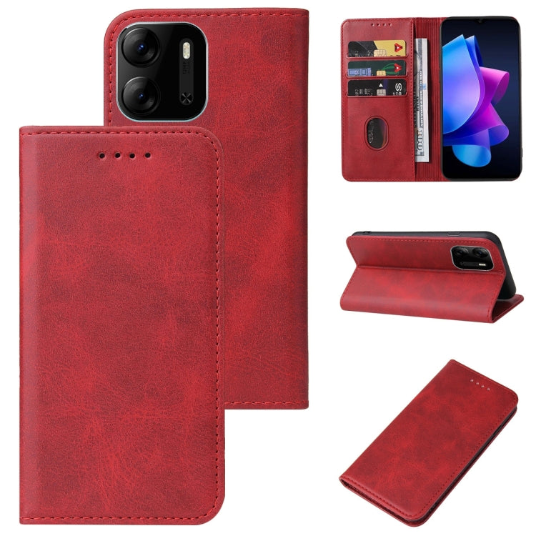 Magnetic Closure Leather Phone Case, For TECNO Pop 7 Pro, For Tecno Phantom X2, For Tecno Pova 5G