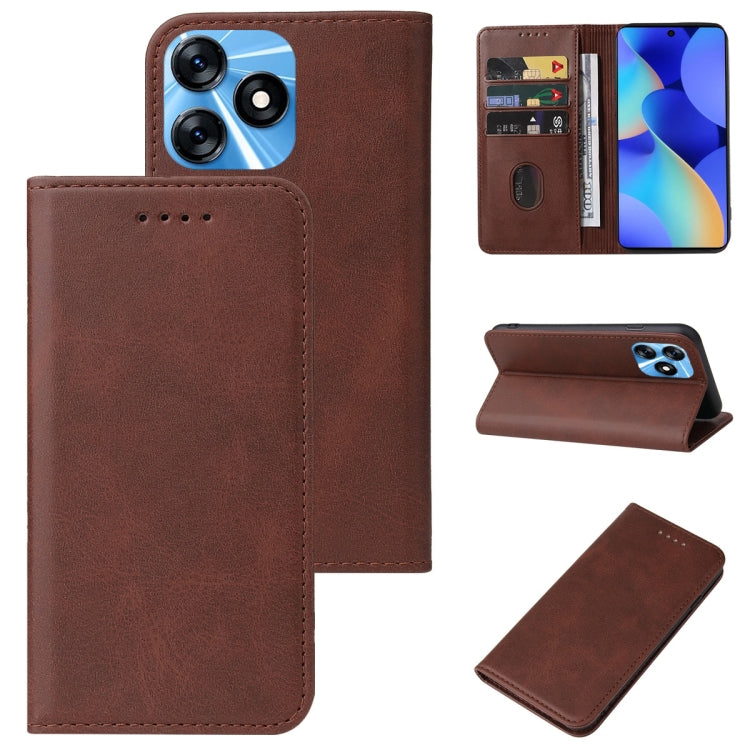 Magnetic Closure Leather Phone Case, For Tecno Camon 30 4G/5G, For Tecno Pova 5 Pro, For Tecno Pova Neo 3, For Tecno Camon 20 Pro 4G, For Tecno Spark 10, For Tecno Spark 10 Pro