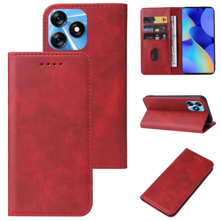 Magnetic Closure Leather Phone Case, For Tecno Camon 30 4G/5G, For Tecno Pova 5 Pro, For Tecno Pova Neo 3, For Tecno Camon 20 Pro 4G, For Tecno Spark 10, For Tecno Spark 10 Pro