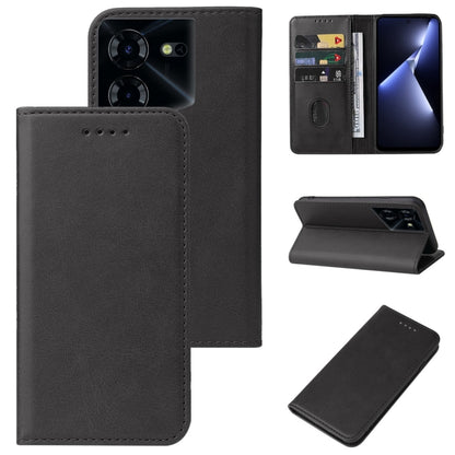 Magnetic Closure Leather Phone Case, For Tecno Camon 30 4G/5G, For Tecno Pova 5 Pro, For Tecno Pova Neo 3, For Tecno Camon 20 Pro 4G, For Tecno Spark 10, For Tecno Spark 10 Pro