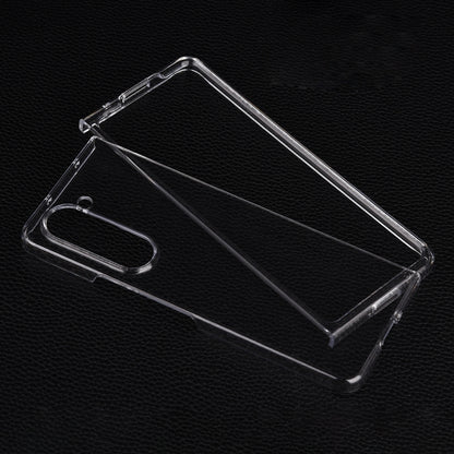 Transparent PC Flip Phone Case