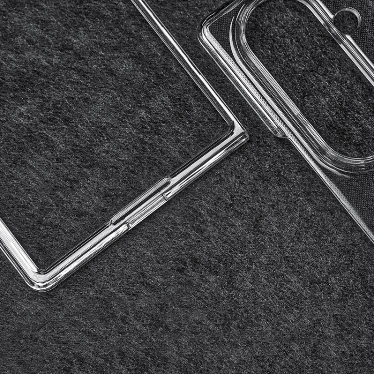 Transparent PC Shockproof Phone Case, For Samsung Galaxy Z Fold7 5G, For Samsung Galaxy Z Flip7 5G, For Samsung Galaxy Z Fold6, For Samsung Galaxy Z Fold5, For Samsung Galaxy Z Flip5, For Samsung Galaxy Z Fold4 5G, For Samsung Galaxy Z Flip4 5G