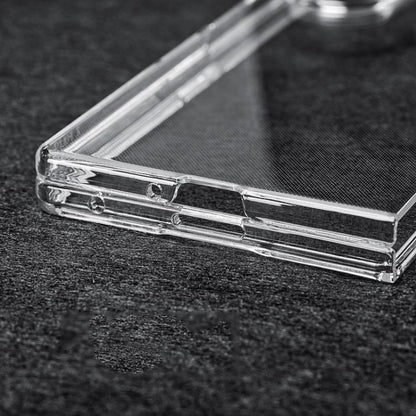 Transparent PC Shockproof Phone Case, For Samsung Galaxy Z Fold7 5G, For Samsung Galaxy Z Flip7 5G, For Samsung Galaxy Z Fold6, For Samsung Galaxy Z Fold5, For Samsung Galaxy Z Flip5, For Samsung Galaxy Z Fold4 5G, For Samsung Galaxy Z Flip4 5G