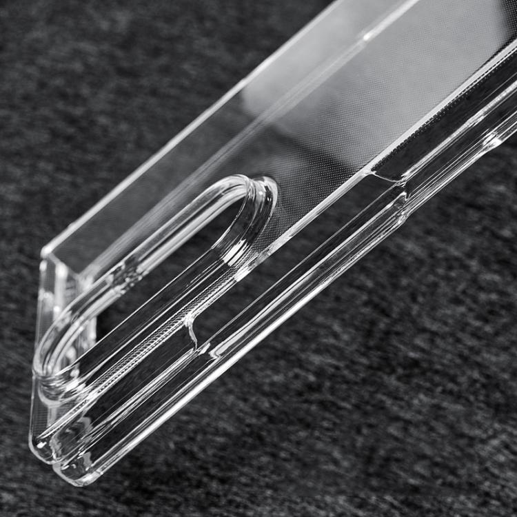 Transparent PC Shockproof Phone Case, For Samsung Galaxy Z Fold7 5G, For Samsung Galaxy Z Flip7 5G, For Samsung Galaxy Z Fold6, For Samsung Galaxy Z Fold5, For Samsung Galaxy Z Flip5, For Samsung Galaxy Z Fold4 5G, For Samsung Galaxy Z Flip4 5G