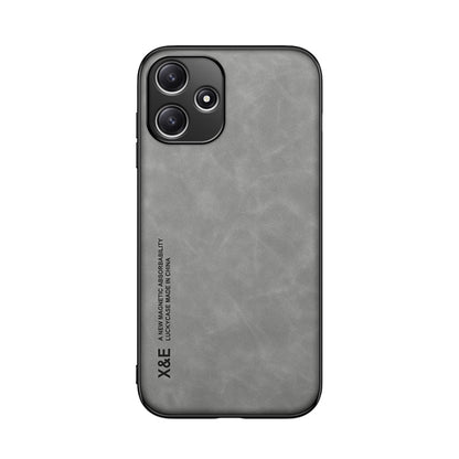 Skin Feel Magnetic Leather Back Phone Case