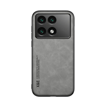 Skin Feel Magnetic Leather Back Phone Case, Series 3