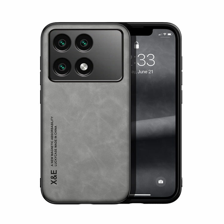 Skin Feel Magnetic Leather Back Phone Case, For Xiaomi Redmi Turbo 3, For Xiaomi Redmi Note 13 Pro 4G, For Xiaomi Redmi Note 13 4G, For Xiaomi Redmi 13C, For Xiaomi Redmi K70E, For Xiaomi 14 Ultra