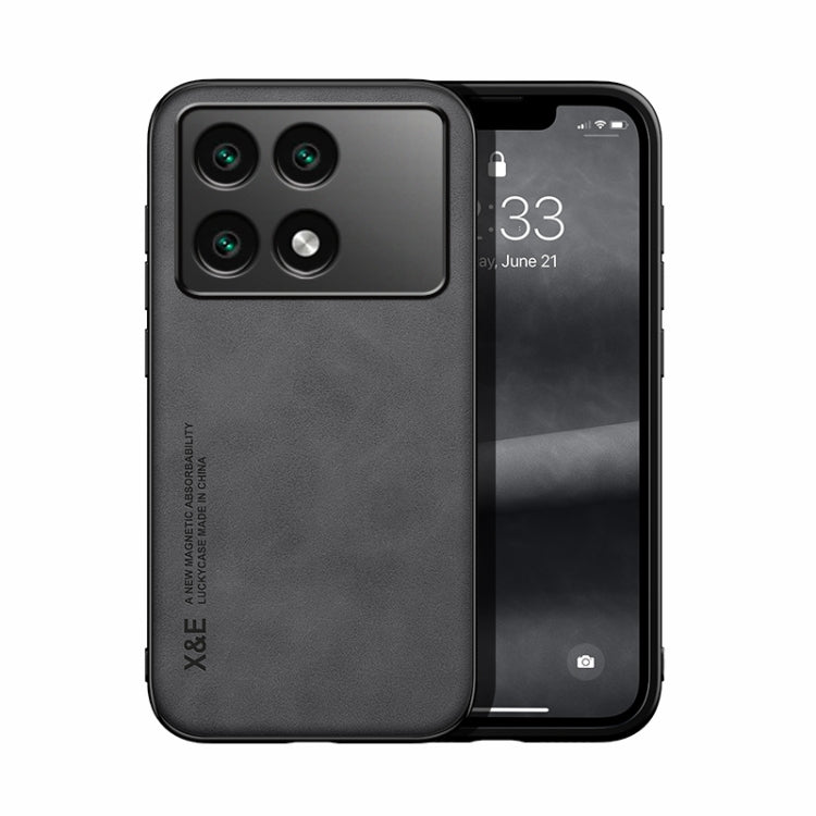 Skin Feel Magnetic Leather Back Phone Case, For Xiaomi Redmi Turbo 3, For Xiaomi Redmi Note 13 Pro 4G, For Xiaomi Redmi Note 13 4G, For Xiaomi Redmi 13C, For Xiaomi Redmi K70E, For Xiaomi 14 Ultra