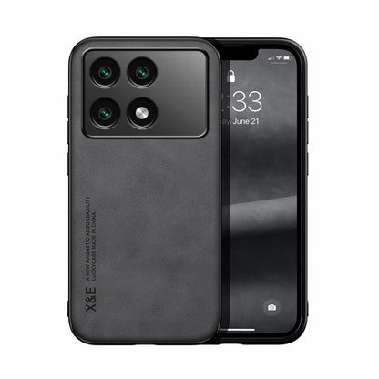 Skin Feel Magnetic Leather Back Phone Case, For Xiaomi Redmi Turbo 3, For Xiaomi Redmi Note 13 Pro 4G, For Xiaomi Redmi Note 13 4G, For Xiaomi Redmi 13C, For Xiaomi Redmi K70E, For Xiaomi 14 Ultra