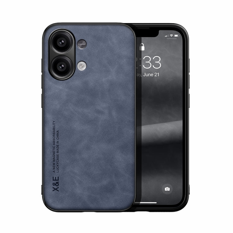 Skin Feel Magnetic Leather Back Phone Case, For Xiaomi Redmi Turbo 3, For Xiaomi Redmi Note 13 Pro 4G, For Xiaomi Redmi Note 13 4G, For Xiaomi Redmi 13C, For Xiaomi Redmi K70E, For Xiaomi 14 Ultra