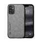 Skin Feel Magnetic Leather Back Phone Case