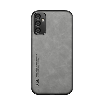 Skin Feel Magnetic Leather Back Phone Case