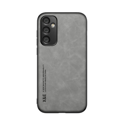 Skin Feel Magnetic Leather Back Phone Case