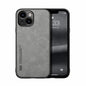Skin Feel Magnetic Leather Back Phone Case